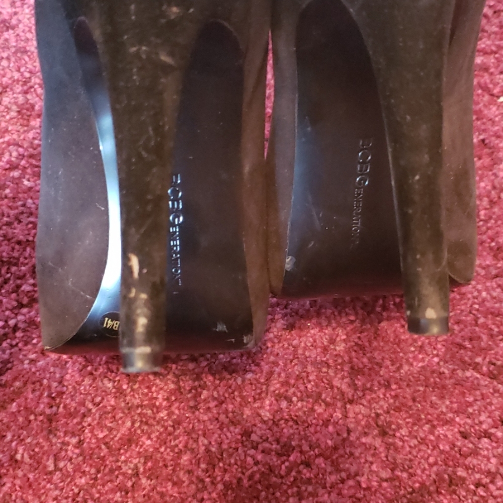 Black Booties Bcbgeneration Size 11 - image 5